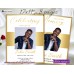 Gold Funeral Program Tabloid,Gold Memorial Service Program 11x17",(176f)
